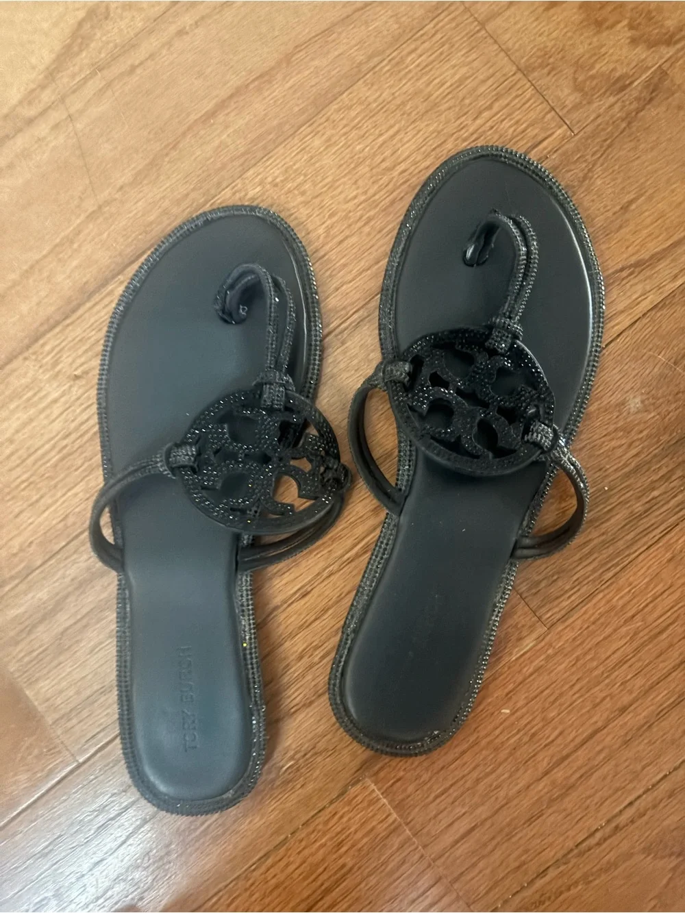 Tory Burch Rhinestone Sandals